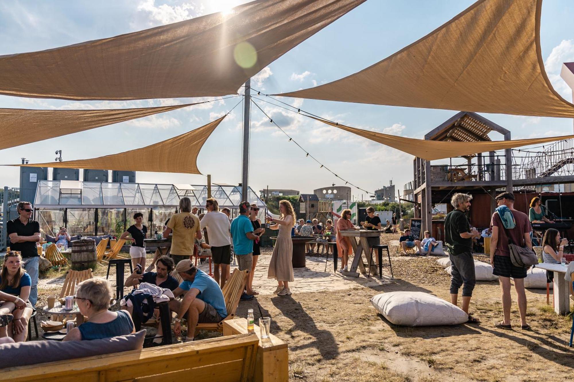 Basecamp Tiny House Eco-Resort Ijmuiden IJmuiden Exteriér fotografie